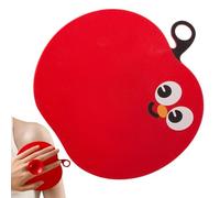 Éponge de douche à ventouse en silicone | Fixation murale pour la décoration de salle de bain pour maison, appartement, dortoir, hôtel, voyage, camping-car, personnes âgées, hommes et femmes