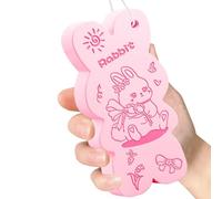Éponge de douche - éponge de lavage modèle de lapin, épurateur de de nettoyage 3D | SALLES DE BAINS AFFECTIVES ESSE ESSENTIELLE, SOINS DE VACE DE VOYAGE, OUTIL DE NETTOYAGE DE BAIN COMMUNE