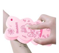 Éponge de douche, forme de lapin, serviette de douche, éponge de nettoyage du corps, pour, amis, collègues, hommes, filles, adolescents, dos, visage, cuir, voyage, camping, salle de bain
