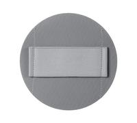 Éponge de douche ronde en silicone, exfoliant pour le corps, texture douce de la peau, design à séchage rapide, parfaite pour l'heure du bain ou les routines, 1 pièce