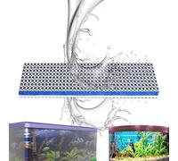 Éponge de filtre d'aquarium - Bloc filtrant réglable pour aquarium - Couche respectueuse de l'environnement - Piège réutilisable en maille de coton - Substrat à l'eau - Système de protection en