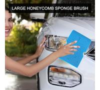 Éponge De Lavage Auto,Éponge Non Abrasive pour Nettoyage Voiture | Outils de Nettoyage Ménager, Douce pour Voiture Moto Camping-Car et Véhicules