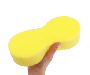Éponge De Lavage Auto - Grande Éponge Brosse de Lavage Voiture - Anti-Tache sans Rayure Fournitures Nettoyage Maison Carrelage Joint Intérieur Extérieur Automobile Camion Berline RV