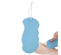 Éponge de lavage du corps,éponge pour le corps | Éponge de gommage corporel 3D à motif d'écailles de poisson pour la douche,Épurateur de en luffa élastique réutilisable pour adulte, adolescent