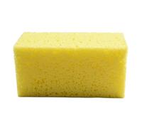 Éponge de lavage extra large pour voiture, moto, cuisine, salle de bain, haute densité, extra douce, super absorbante, 20 x 10 x 9 cm, jaune, 1 pièce
