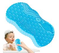 Éponge de lavage pour le corps de bébé - Éponge de bain souple double face pour bébés et - Pinceau de douche pour nourrisson - Brosse douce pour le corps - Mousse de bain pour bébé