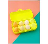 Éponge De Maquillage 8pcs Nouvelle beauté Set d'œufs de beauté Gourde goutte d'eau maquillage maquillage maquillage bouffée de coussin coloré Coussin Cosmeumi Eponge Tool Oeuf humide et sec Éponge Maq