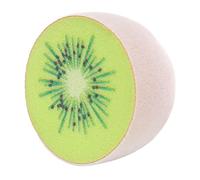 Éponge de maquillage Blenders Éponges de beauté Mélange Applicateur de fond de teint Cosmétique Humide Sec Double usage Élastique en forme de kiwi Flocage d'oeuf Réaliste Tremper