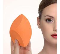 Éponge de maquillage XL extra large - Contenu : 1 x extra large (10 cm) et 1 porte-éponge - Pour une utilisation sèche et humide pour le visage et le corps, la crème blush, l'application de fond de