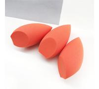 Éponge De Mélange De Maquillage 3d,Outil De Mélange De Crème Extra-Douce Multicolore Pour Fond De Teint Liquide - Type 3pcs-Orange