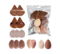 Éponge De Mélange De Maquillage - Éponge Cosmétique | Blender Sponge, Foundation Blender Makeup Beauty Sponge, Machine De Maquillage En Poudre Pour Mélange De Fondations, Crème, Poudre De M