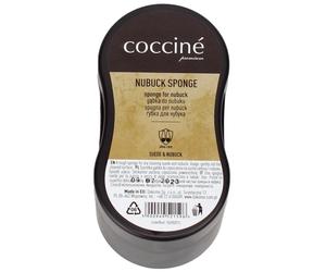 Éponge de nettoyage à sec du simili-cuir et du cuir nubuck Coccine