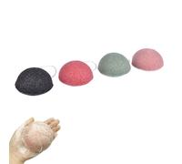 Éponge De Nettoyage Konjac, Exfoliante, Naturelle, Bouffante, Pour Le Visage, Maquillage