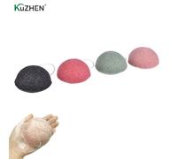 Éponge De Nettoyage Konjac Naturelle, Exfoliante, Pour Le Visage, Maquillage