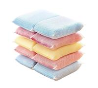Éponge de nettoyage la vaisselle, 10 pièces, tampon épais, torchon cuisine, brosse polyvalente, absorbant