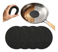 Éponge De Nettoyage pour Acier Inoxydable, Éponge Steeli Robuste, Épurateur De Cuisine Réutilisable Et Anti-Rayures, pour Les Taches Brûlées sur Les Casseroles, Poêles, Barbecues (4 Pack)