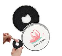 Éponge de nettoyage pour pinceau à paupières, éponge de nettoyage pour enlever la peinture, fard à paupières ou fard à joues. Le tampon de nettoyage portable nettoie efficacement sans eau ni savon