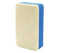 Éponge de nettoyage pour vitres de voiture - Brosse de nettoyage pour film d'huile - Pour enlever les films d'huile - Pour pare-brise - Éponge de polissage en feutre de laine - Lingettes de nettoyage