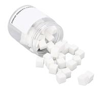 Éponge de Peinture à Ongles dans Stylo de Peinture éponge, Mini éponges à Ongles, 50 Pièces éponge de Maquillage D'ongles Douce pour L'art D'ongle ombré avec Stylo argenté