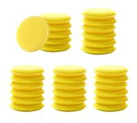 Éponge de Polissage, Coussinet de Polissage, polyuréthane Sponge Car Sponges Wax Moard Applicator Pad, Nettoyage des Applications Sponge Tampons de l'applicateur 30 PC