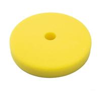 Éponge de polissage de 17,8 cm pour voiture pour restaurer efficacement la finition et enlever les rayures (jaune)