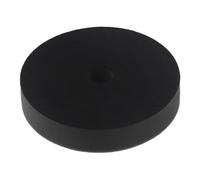 Éponge de polissage en mousse de 12,7 cm pour correction de peinture et élimination des défauts, roue abrasive pour fournitures de travail des métaux (noir)