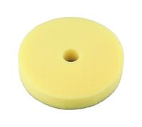 Éponge de polissage en mousse de 12,7 cm pour correction de peinture et élimination des défauts, roue abrasive pour fournitures de travail des métaux (jaune)