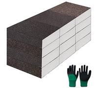Éponge de ponçage Éponges Abrasives Lavables et Réutilisables Blocs de ponçage 60/80/100/120/180/200 6 différentes pour La Salle Bain La Cuisine Le Sol Et Les Murs(12Pièces)
