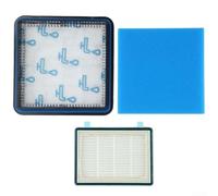 Éponge de rechange et filtre anti-allergie pour modèles d'aspirateur FC9331/09 FC9332/09 FC8010/01 FC9351, assure la propreté de l'air d'échappement et la sécurité du moteur