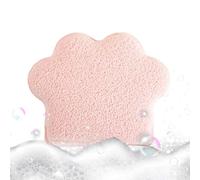 Éponge de rénovation de maquillage, éponge nettoyante pour le visage,Forme de patte de chat Sponge exfoliator de peau agrandie | Linges de retrait cosmétique de type pour accessoires de bain