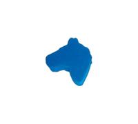 Éponge d'équitation en forme Hippotonic Bleu L 10 x l 7 x h 4 cm