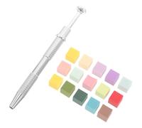Éponge Douce Ongles, Mélange Précis, Prise Facile, Visage | Pads Colorés en Mousse, Outil de Saisie Métallique, Usage Nail Art et Blush, Texture Douce et Lisse