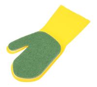 Éponge en Latex Moufles de Nettoyage pour Vaisselle et Évier | Format Main Droite, Liés par Colle Solide, Usage pour Surfaces la Cuisine, Verre, Sol