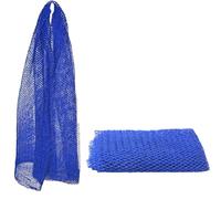 Éponge en maille exfoliante éthique du Nigeria - Longue maille - Pour le corps et le dos - 114,3 cm - Massage et douche (BU1A)