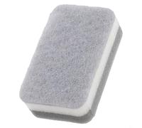 Éponge épaisse haute densité grise et blanche, 11 x 7 x 3,5 cm, pour le nettoyage de la cuisine à la maison, chiffon d'essuyage (gris - blanc2)