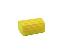 Éponge et couteau de chaleur pour cheval Hippotonic Flexodry Jaune L 15 x l 10