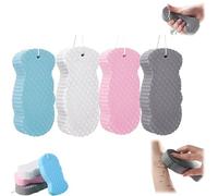 Éponge exfoliante corps magique, éponge de bain exfoliante ultra-douce, réutilisable et séchage rapide, soin peau sensible, élimine peaux mortes pour peau lisse et éclatante (Set G)