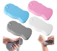 éPonge Exfoliante Corps Magique,Ultra Douce Corps Bain,RéUtilisables Exfoliant De Broussailles,Retirer La Peau Morte éPonge De Spa,Pour Femmes,Hommes,Enfant (G+B+R+B)