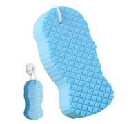 Éponge exfoliante de bain - Maille douce, corps 3D, tampon absorbant | Lame de nettoyage de la peau humaine, outil de nettoyage de spa (pour les soins quotidiens sous la douche, les adultes de routine