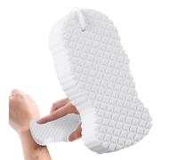 Éponge exfoliante de bain - Maille douce, corps 3D, tampon absorbant | Lame de nettoyage de la peau humaine, outil de nettoyage de spa (pour les soins quotidiens sous la douche, les adultes de routine
