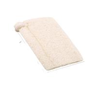 Éponge exfoliante en luffa bio pour le corps, éponge exfoliante naturelle Luffa Spa, tapis de bain et de vaisselle multi-tailles (couleur 48)