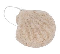 Éponge exfoliante pour le visage, douce pour la peau, nettoyante pour le visage, en forme de coquillage, pour adultes et enfants, matériau Konjac