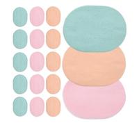 Éponge Faciale 24 Pièces, Structure Épaisse en Mousse, Nettoyage Doux | Format Compact à Emporter, pour Gym et Voyage, Convient au Nettoyant Facial Fond de Teint Couleur Aléatoire