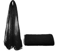 Éponge filet exfoliante africaine provenant de l'éthique du Nigéria, longue éponge exfoliante pour le corps et le dos, pour la peau lisse, ensemble de chaussettes pour chiot (noir, A)
