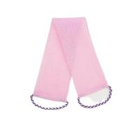 éPonge Filet Filet d'éponge exfoliant for le corps, 1 pièce, gant de toilette, éponge de bain, outils de nettoyage de douche, filet moussant(Pink)