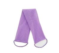 éPonge Filet Filet d'éponge exfoliant for le corps, 1 pièce, gant de toilette, éponge de bain, outils de nettoyage de douche, filet moussant(Purple)