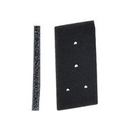 Éponge filtrante | Filtre en mousse portable de filtration des peluches | Filtres de rechange pour sèche-linge à condensation, 4 trous pour sèche-linge à pompe à chaleur
