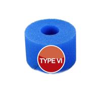 Éponge filtrante lavable pour piscine Intex Type I/II/VI/D, mousse de nettoyage réutilisable, accessoires de filtre de baignoire, 1 pièce-Type VI