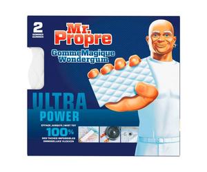 Éponge gomme magique Ultra Power - Mr Propre - Paquet de 2