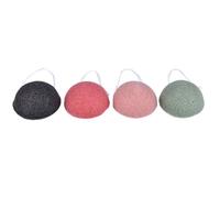 Éponge Konjac Bouffante Naturelle, Exfoliante, Pour Le Nettoyage Du Visage, Maquillage